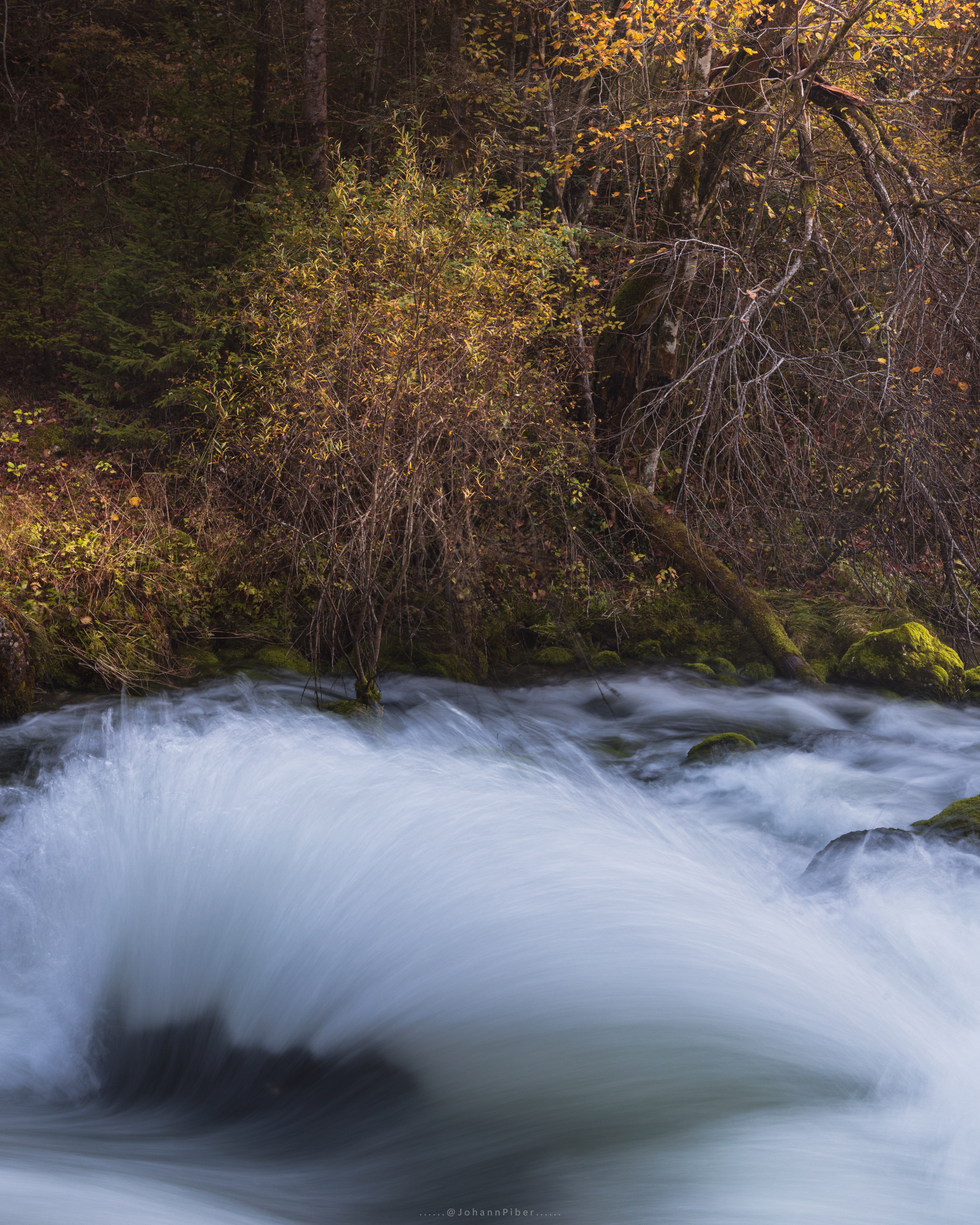 Autumn in Bovec, Slovenia: One of my favourite brooks -- Johann Piber Autumn in Bovec, Slovenia: One of my favourite brooks -- Johann Piber